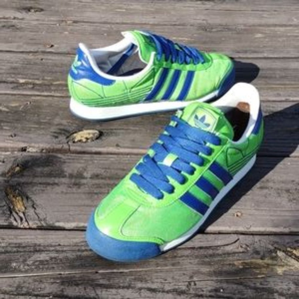Adidas Men's Samoa Green Athletic Shoes/Sneakers - Picture 11 of 16